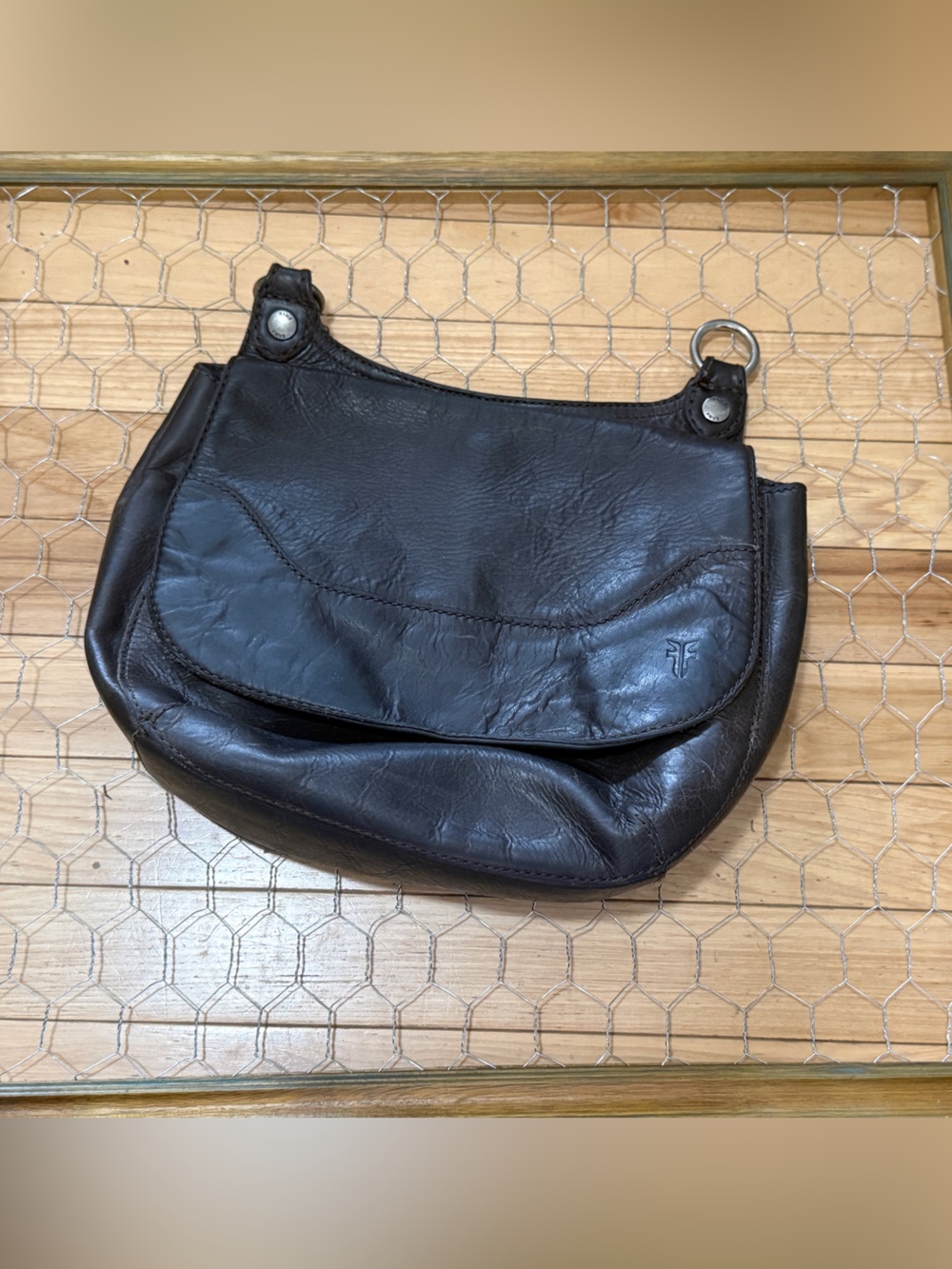 Frye Leathet Purse Project Add a strap! - Picture 2 of 9